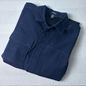 Volcom Dark Blue Shirt Jacket